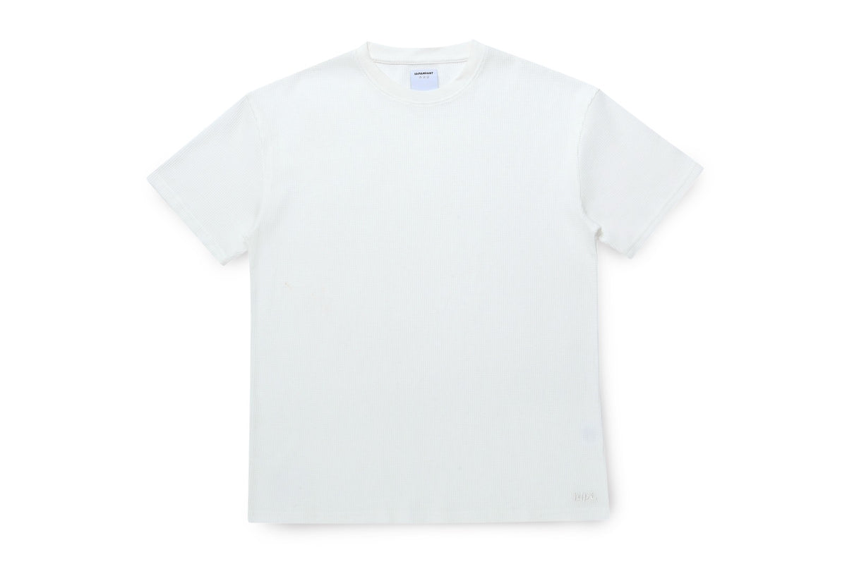 【Sinoon】 LOGO WAFFLE T-SHIRT/追跡付 SIW_SIW5179-BLK_M-