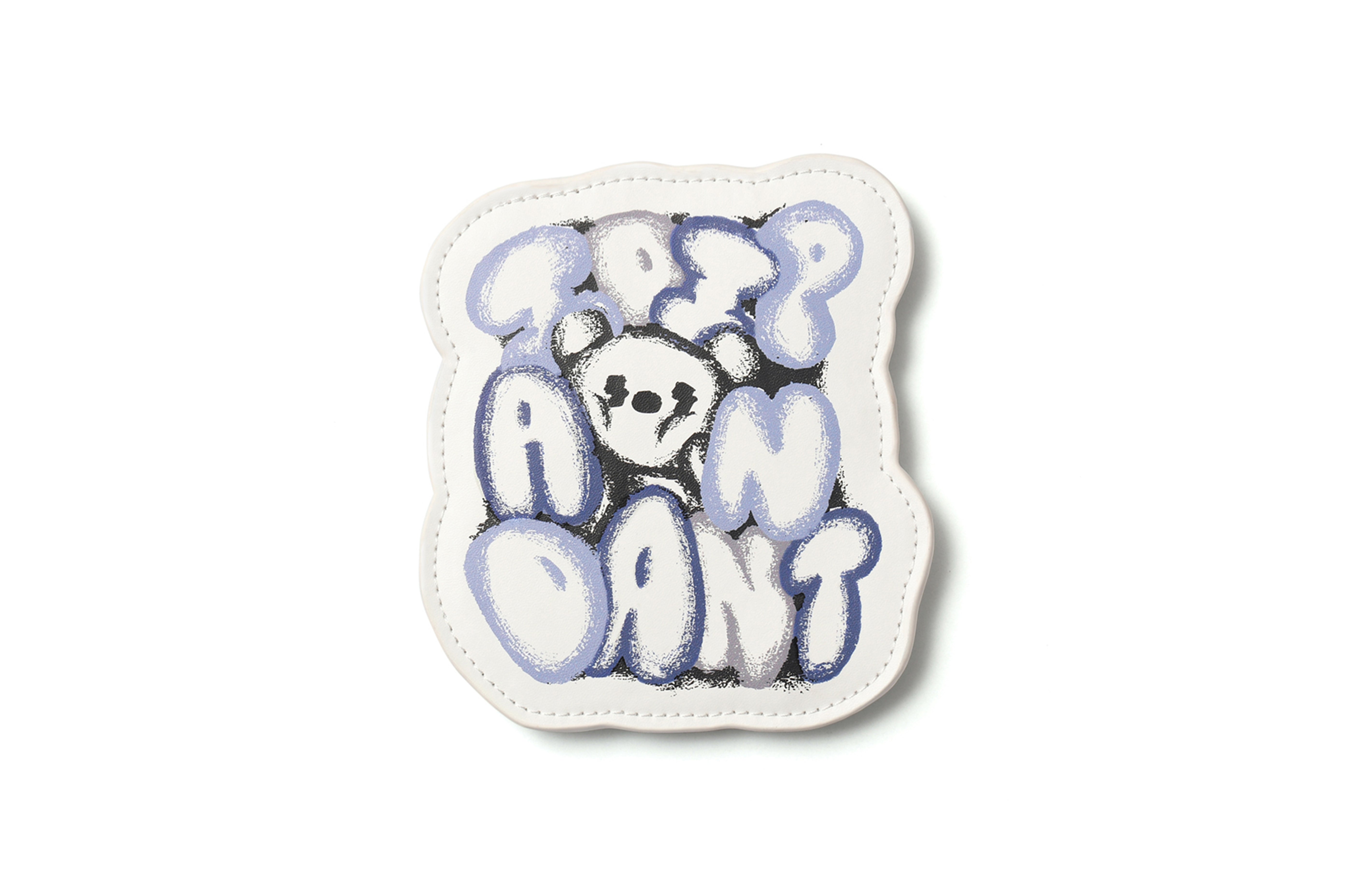Logo Graphic Zipped Pouch Charm