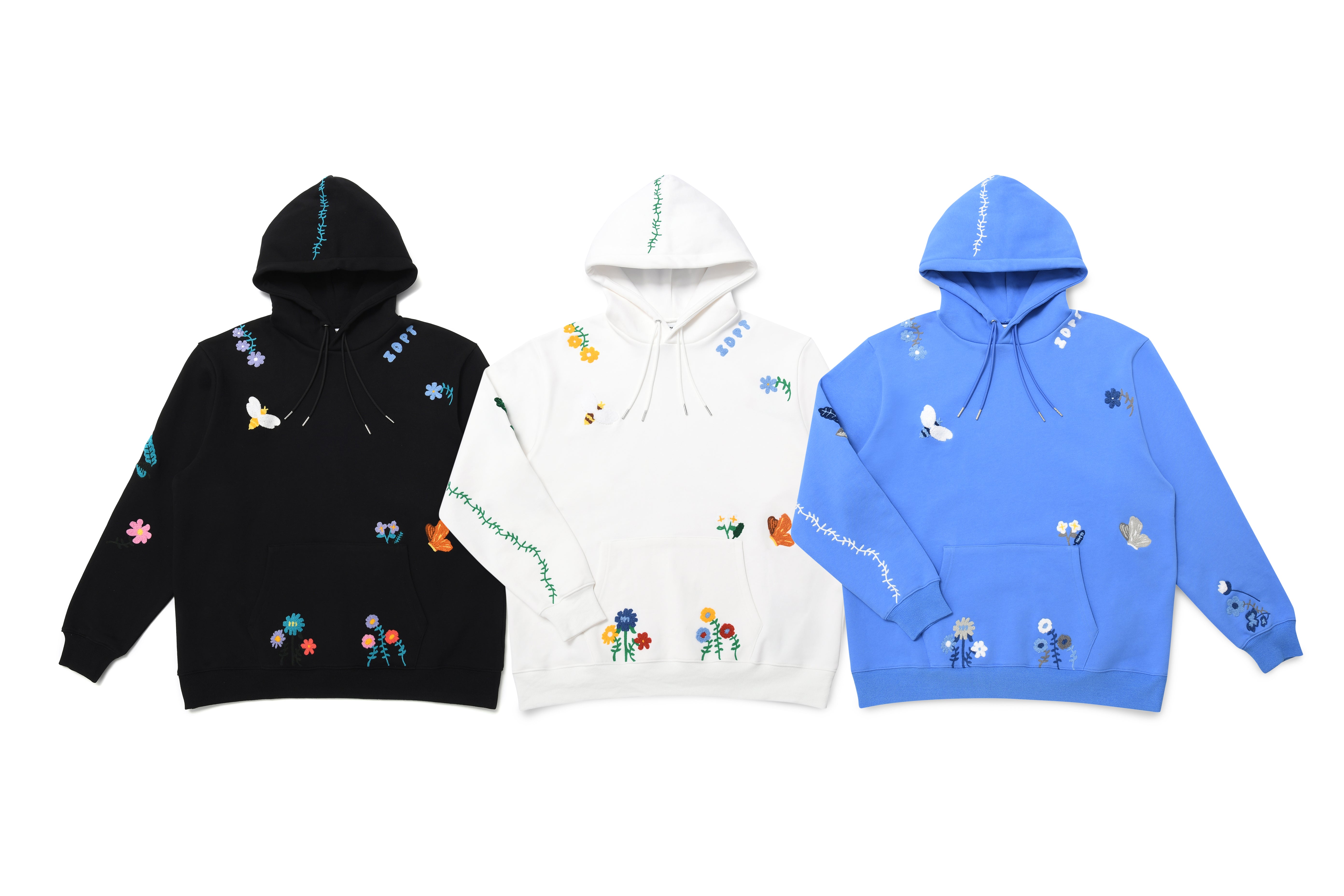 Logo Graphic Embroidered Hoodie