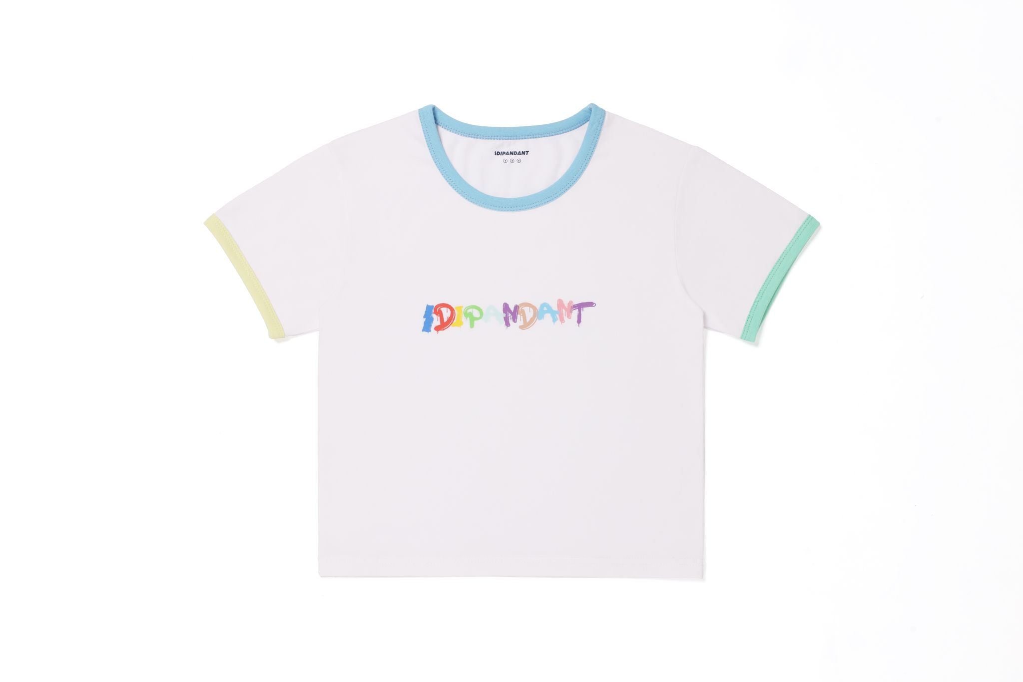 *Pre-order* Kids Contrasting Trimmed Logo Graphic T-Shirt