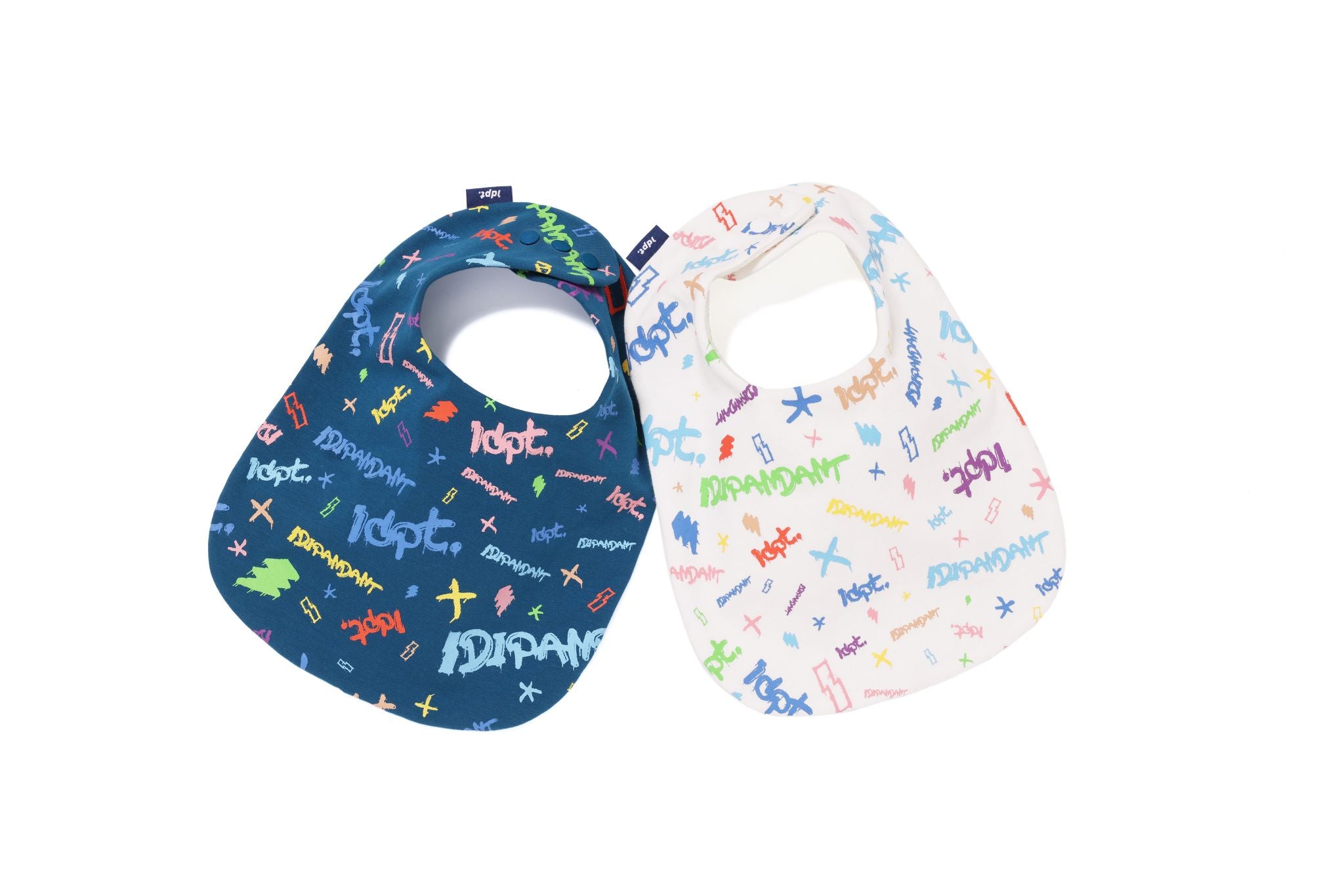 *Pre-order* Babies All Over Logo Graphic Bib (Set of 2 Colors)