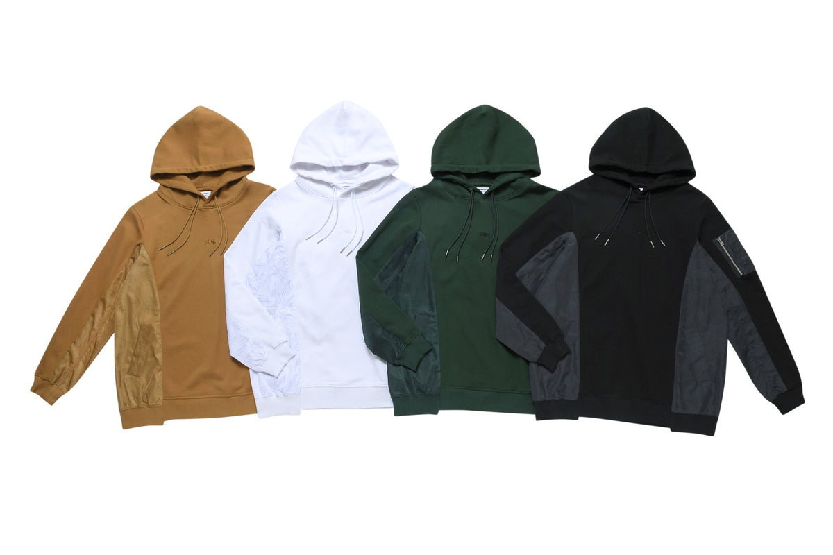 Logo Graphic Nylon-Trimmed Hoodie – Indipandant
